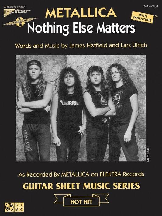 Metallica - Nothing Else Matters Guitar Tab S/S (Cherry Lane Music)