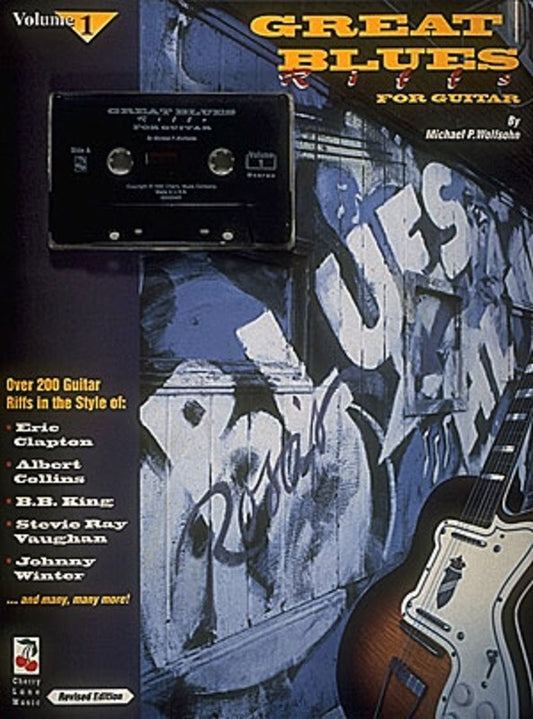 Great Blues Riffs Book 1 Book Cass Guitar