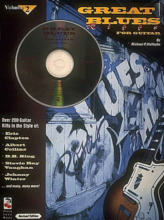 Great Blues Riffs Book 2 CD Pkg Guitar