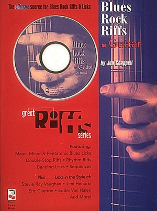 Blues Rock Riffs For Guitar CD Pkg