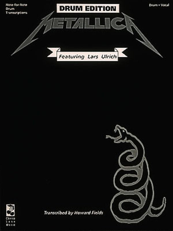 Metallica Black Book Drum (Cherry Lane Music)