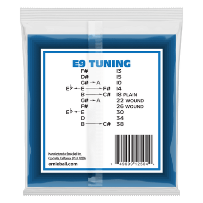 Ernie Ball Pedal Steel 10-String E9 Tuning Stainless Steel Wound Electric Guitar Strings — view 2
