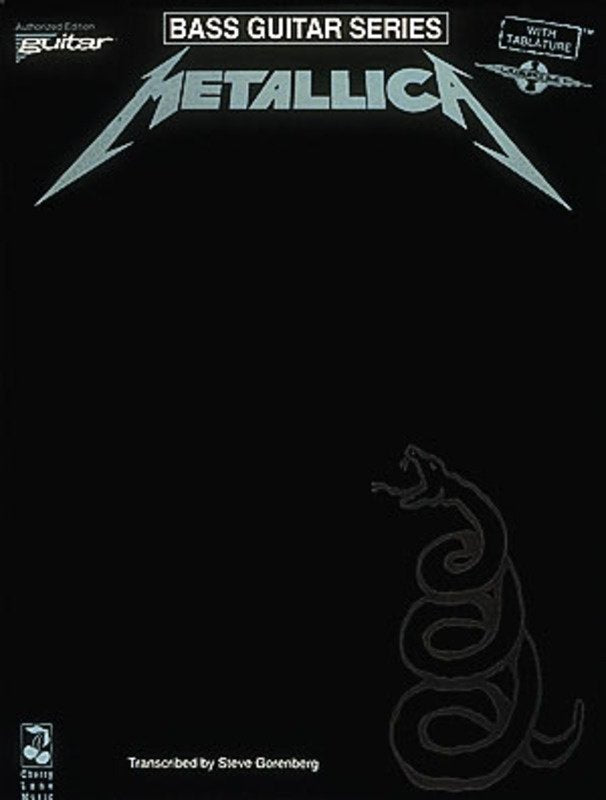 Metallica: The Black Book — Bass TAB (Cherry Lane Music, Play It Like It Is)