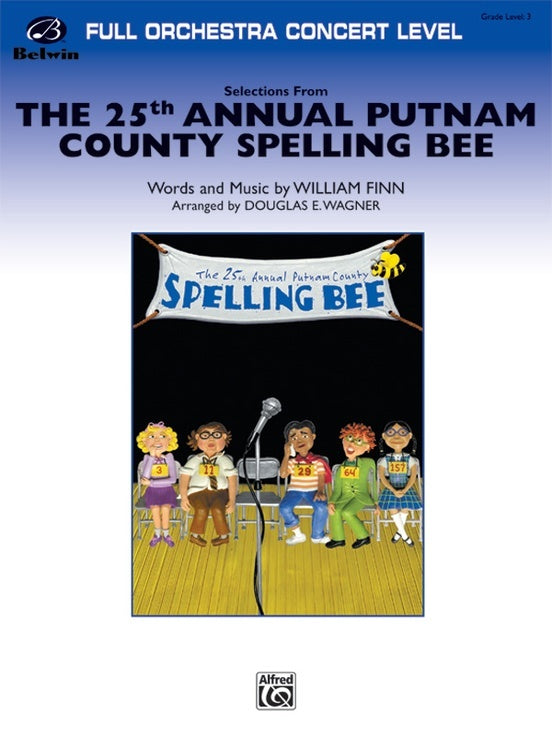 25th Annual Putnam Spelling Bee Selections Full Orchestra Sheet Music Grade 3