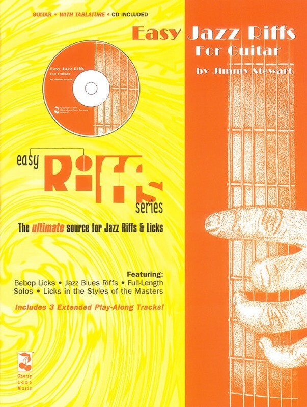 Easy Jazz Riffs For Guitar Book/CD
