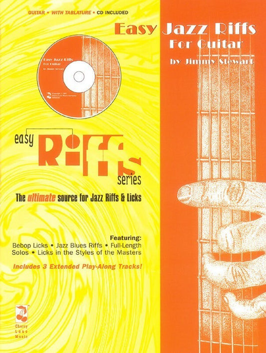 Easy Jazz Riffs For Guitar Book/CD