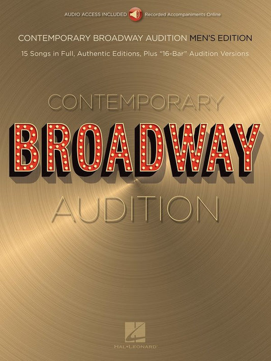 Contemporary Broadway Audition — Men's Edition, Book & Online Audio (Hal Leonard)