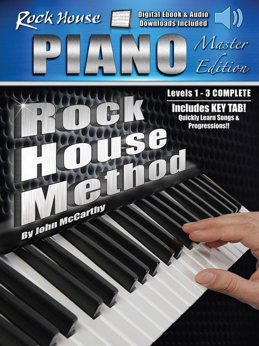 Rock House Piano Method Master Edition — Book/Online Media (Rock House)