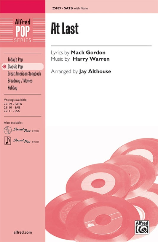 At Last - SATB Choral Sheet Music