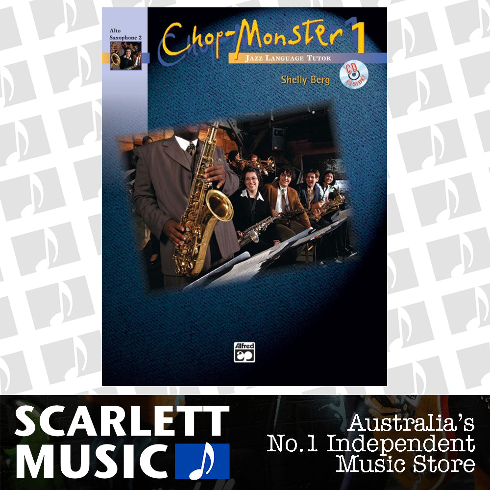 Chop Monster 1 Alto Sax Book 2 Book/CD — view 2