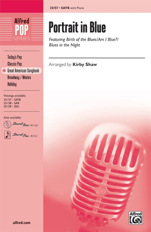 Portrait In Blue (SATB/ Piano)
