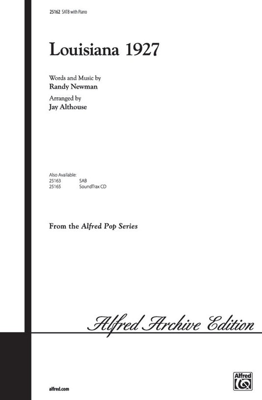 Louisiana 1927 SATB/Opt Clarinet Arr Althouse