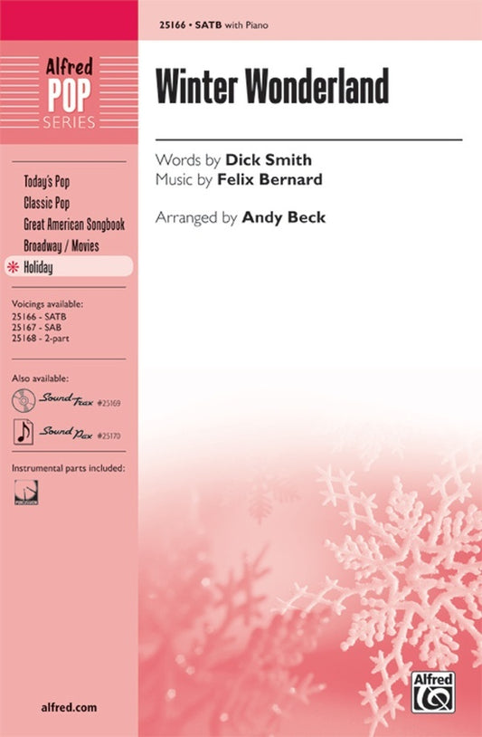 Winter Wonderland SATB/Piano Arrangement by Althouse