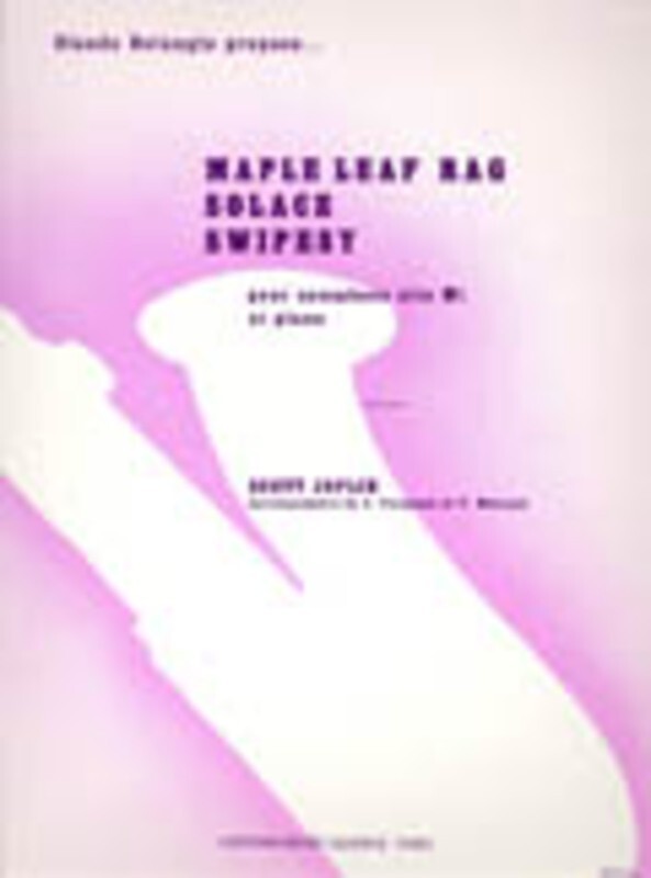 Maple Leaf Rag SOnline Audioce Swipesy Alto Sax Piano (Softcover Book)