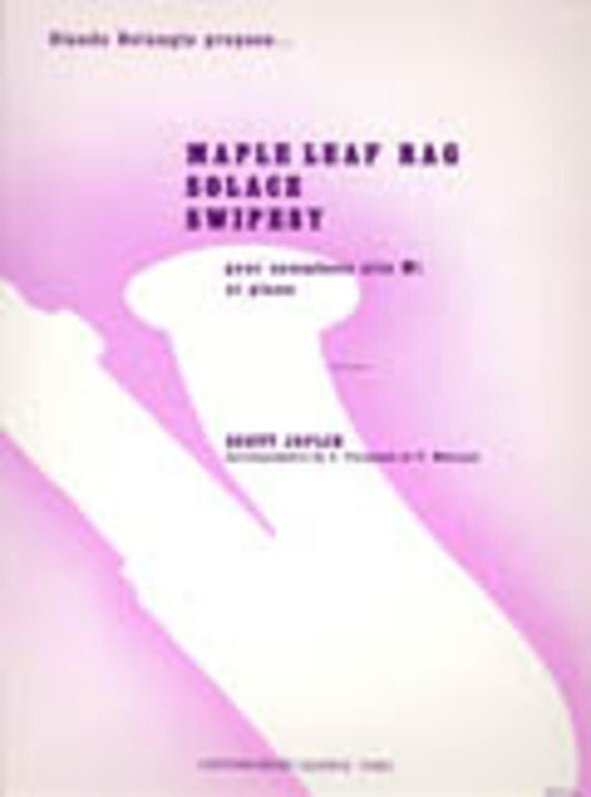 Maple Leaf Rag SOnline Audioce Swipesy Alto Sax Piano (Softcover Book)