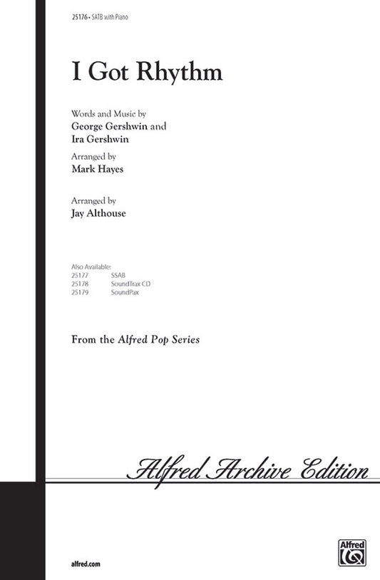 I Got Rhythm SATB/Piano