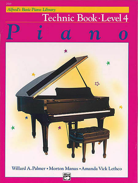 Alfred's Basic Piano Library Course: Technic Book, Level 4 / Four