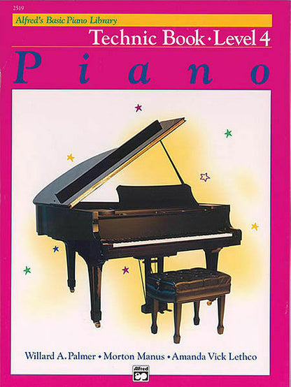 Alfred's Basic Piano Library Course: Technic Book, Level 4 / Four