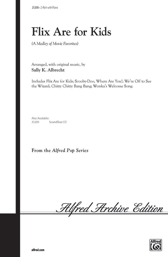 Flix Are For Kids 2 Part/Piano Arr Albrecht