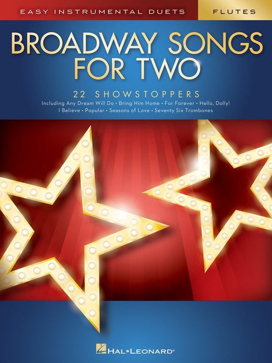 Broadway Songs For Two Flutes (Hal Leonard)