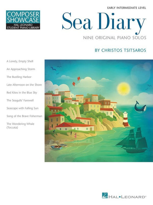 Tsitsaros: Sea Diary — Nine Original Piano Solos (Hal Leonard, HLSPL Composer Showcase)
