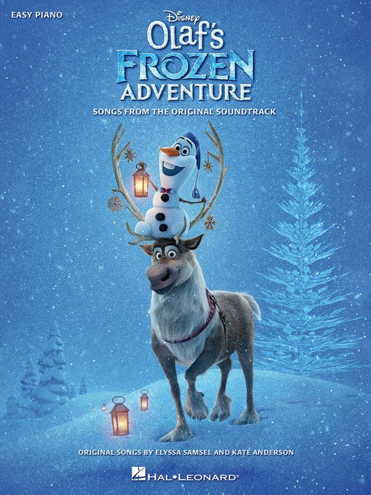 Olaf's Frozen Adventure — Easy Piano with Lyrics (Hal Leonard)