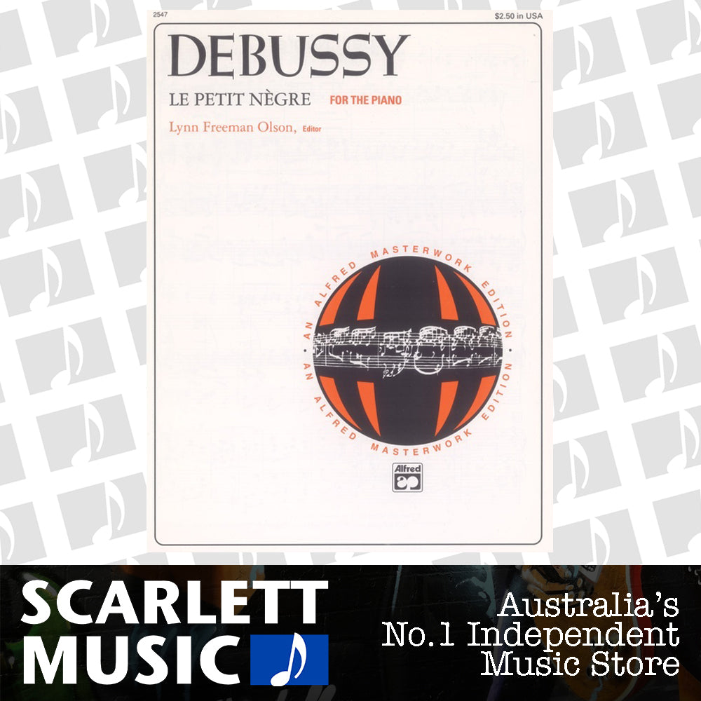 Debussy Little Negro Piano Solo — view 2