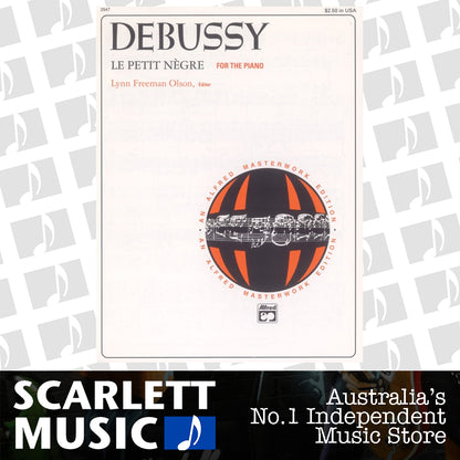 Debussy Little Negro Piano Solo — view 2