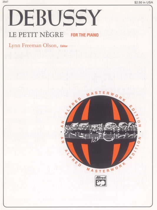 Debussy Little Negro Piano Solo