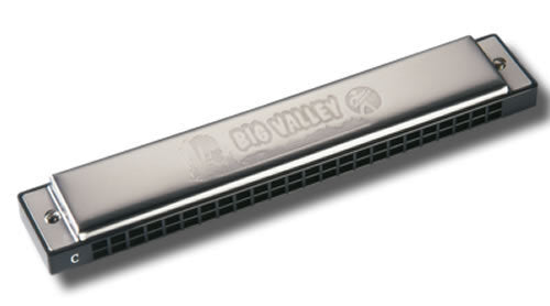 Hohner Big Valley 48 Tremolo Harmonica in C Major
