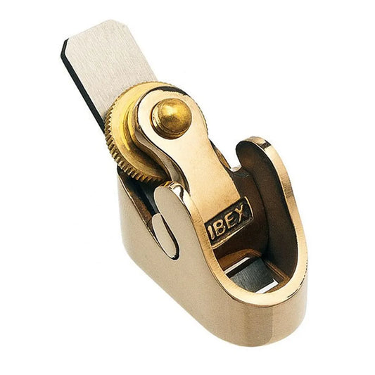Ibex USA Thumb Plane Flat 36mm/12mm Silicone Bronze with Chrome Vanadium Blades