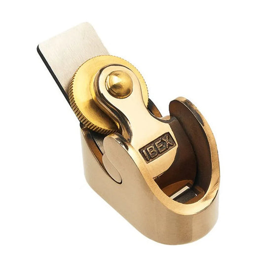 Ibex USA Thumb Plane 47mm/18mm Flat Sole Silicone Bronze Chrome Vanadium Blades