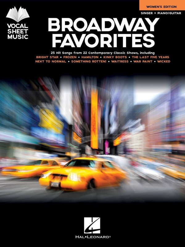 Broadway Favorites: Women's Edition — Vocal Sheet Music (Hal Leonard)
