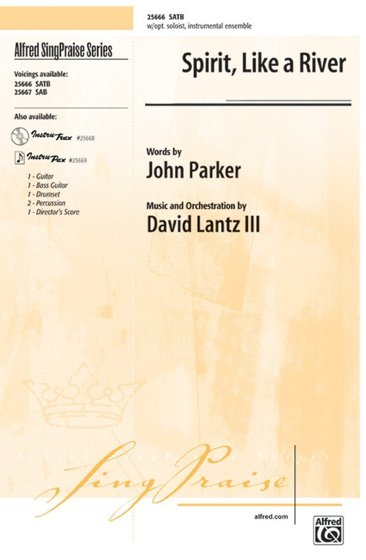 Spirit Like a River SATB Choral Sheet Music