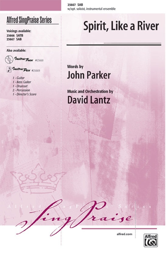 Spirit Like a River SAB Choral Sheet Music