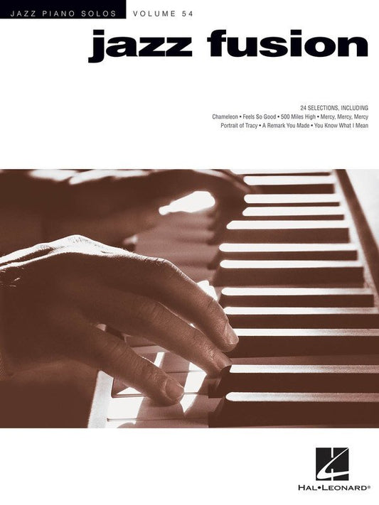 Jazz Fusion Piano Solos V54 by Hal Leonard - 24 Arrangements for Piano Solo