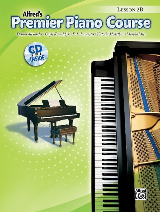 Premier Piano Course Lesson 2B Book/CD
