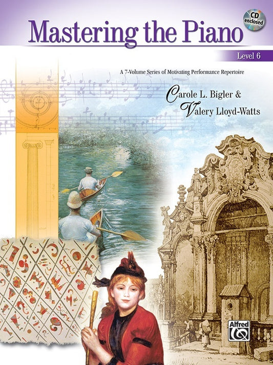 Mastering The Piano Book/CD Level 6