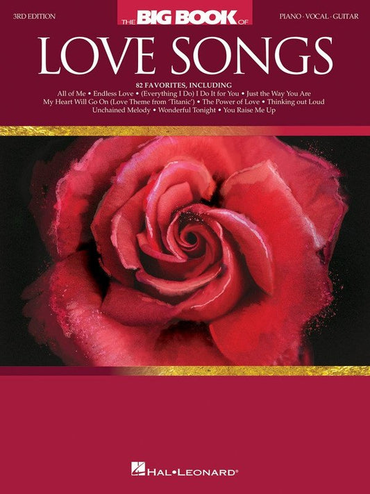 The Big Book of Love Songs — Piano/Vocal/Guitar, 3rd Edition (Hal Leonard)