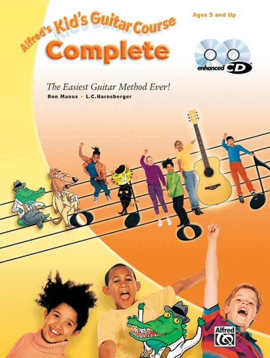 Alfreds Kids Guitar Course Complete Book/2CDs