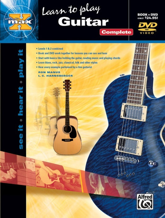 Alfreds Max Guitar Complete Book/DVD