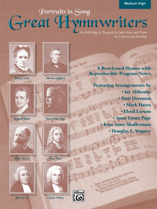 Great Hymnwriters Med High Book/CD