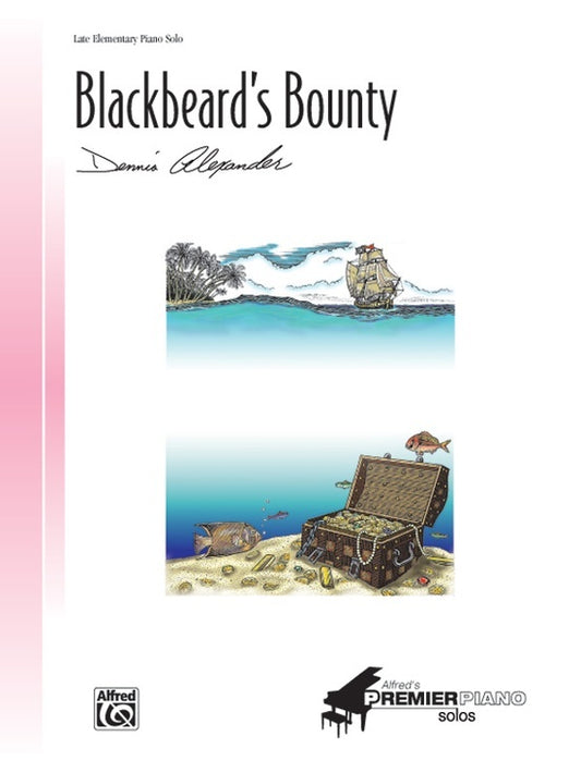 Blackbeard's Bounty Late Elementary Piano Solo Sheet Music