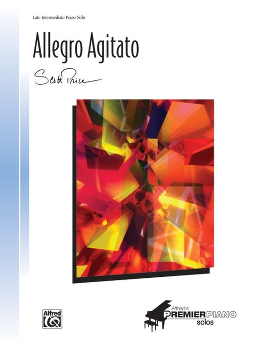 Allegro Agitato Late Intermediate Piano Solo Sheet Music