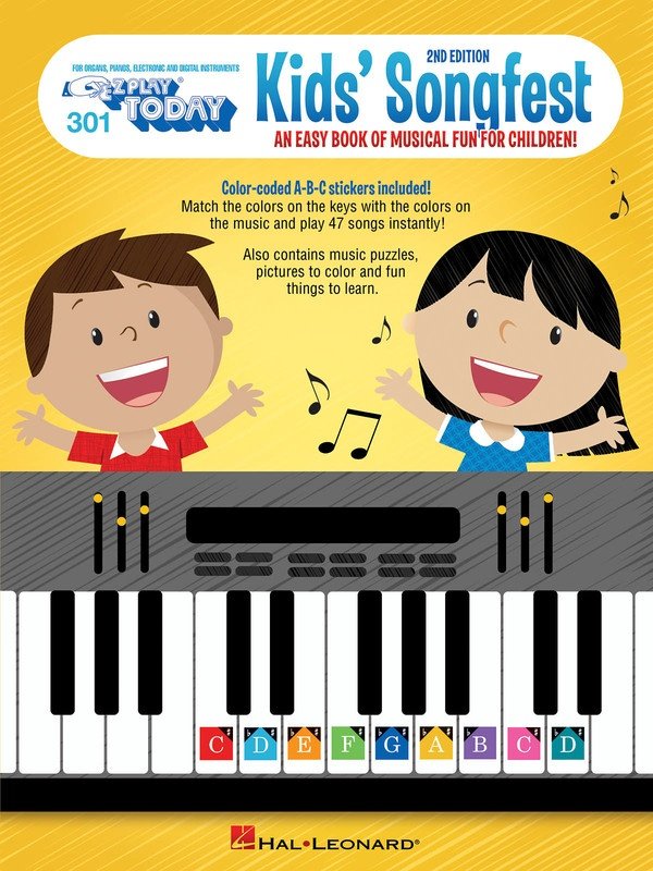 Kids Songfest — E-Z Play Today No. 301, 2nd Edition (Hal Leonard)