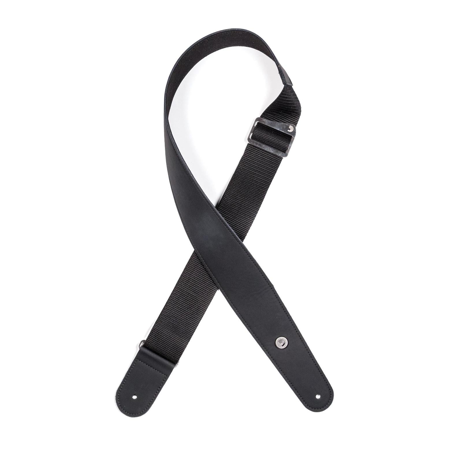 Hybrid Leather Guitar Strap, by D'Addario