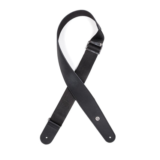 Hybrid Leather Guitar Strap, by D'Addario