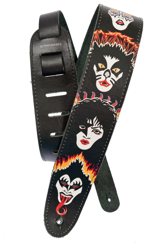 Planet Waves KISS Guitar Strap, Rock and Roll Over