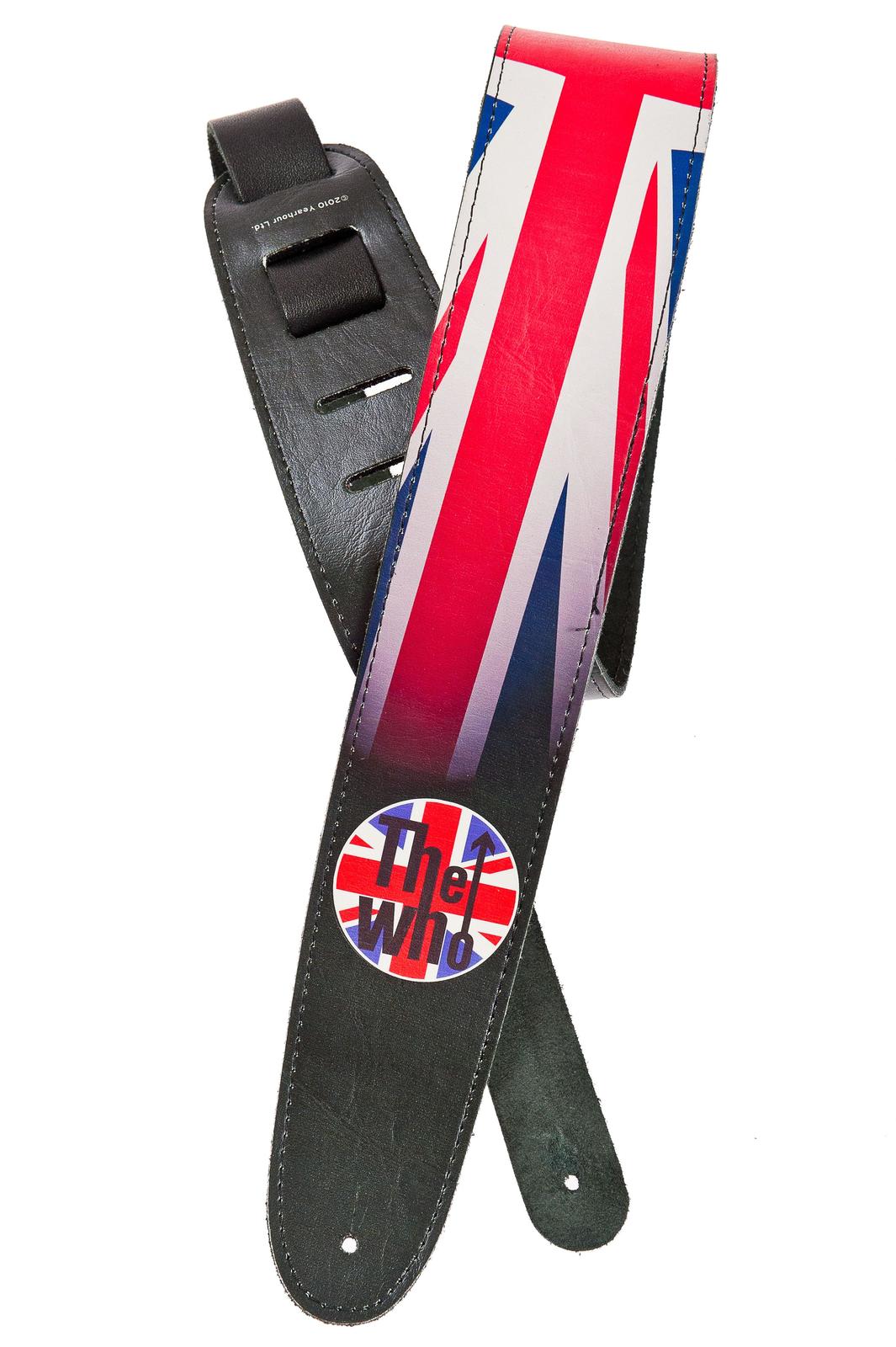 Planet Waves The Who Guitar Strap, Flag