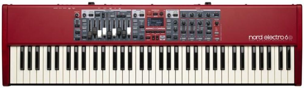 Nord Electroc 6D 73 Waterfall Keys 73 Note Stage Piano — view 2
